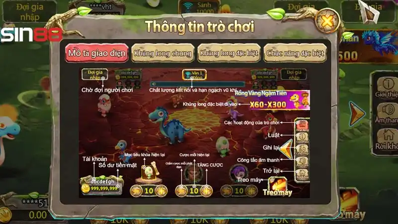 Thủ thuật chơi Bắn khủng long dễ dành thắng lợi Thủ thuật chơi Bắn khủng long dễ dành thắng lợi