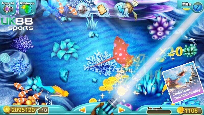 Game thủ Chiến hạm Thái Bình Dương cần luôn luôn tập trung Game thủ Chiến hạm Thái Bình Dương cần luôn luôn tập trung