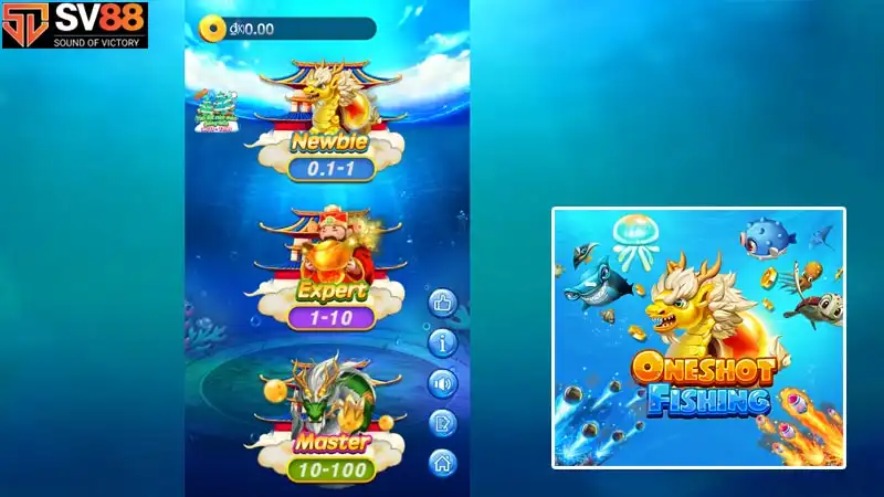 Trải nghiệm bắn cá đổi thưởng oneshot với nhiều cấp độ Trải nghiệm bắn cá đổi thưởng oneshot với nhiều cấp độ