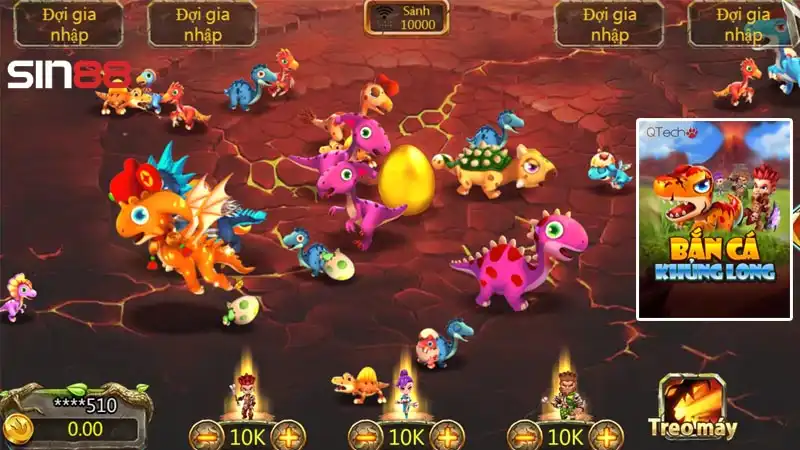 Bắn cá khủng long có lối chơi độc đáo Bắn cá khủng long có lối chơi độc đáo