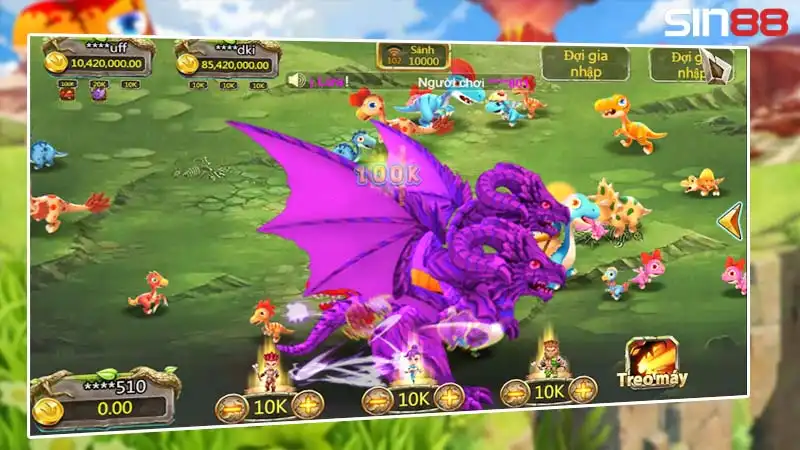 Trò chơi săn khủng long đổi thưởng đồ họa đẹp mắt Trò chơi săn khủng long đổi thưởng đồ họa đẹp mắt