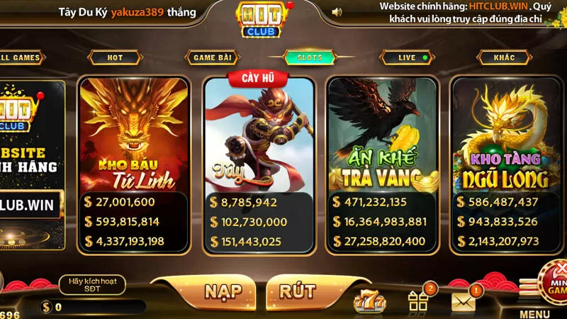 Cổng game Hitclub với các trò chơi nhanh Cổng game Hitclub với các trò chơi nhanh
