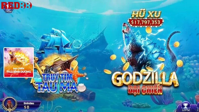 Bắn Godzilla để giành được phần thưởng lớn hơn